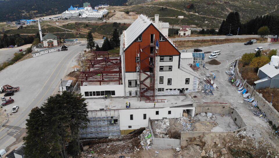 bursa uludag polis egitim ve kongre merkezi hizmet binasi pekom guclendirme ve ek bina yapim isi