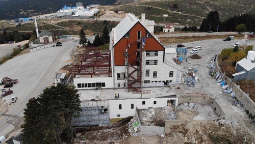 BURSA ULUDAĞ POLİS EĞİTİM VE KONGRE MERKEZİ HİZMET BİNASI (PEKOM) GÜÇLENDİRME VE EK BİNA YAPIM İŞİ