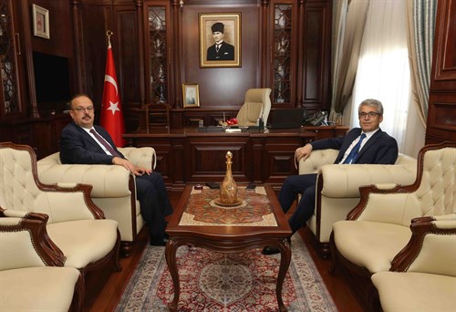 Bursa Bölge İdare Mahkemesi (BİM) Başkanı Şahin'den Vali Canbolat'a Ziyaret