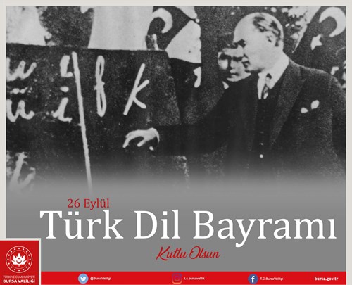 Vali Yakup Canbolat'ın ''Türk Dil Bayramı'' Mesajı