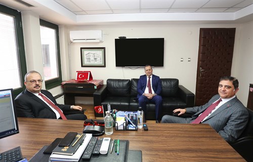Vali Canbolat’tan Vali Yardımcısı Gençoğlu’na İade-i Ziyaret