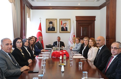 İlimiz Nüfus Müdürlerinden Vali Canbolat’a Ziyaret