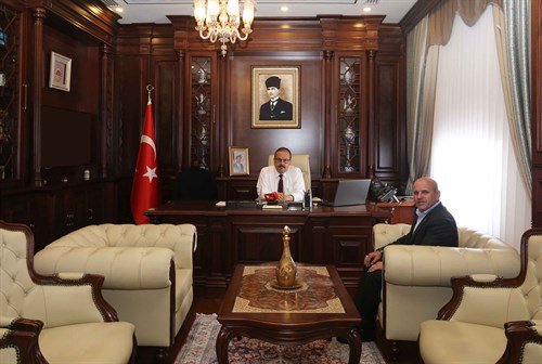 Büyükorhan Belediye Başkanı Korkmaz’dan Vali Canbolat’a Ziyaret