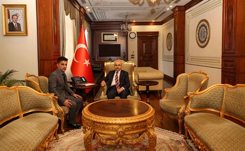 Şehit Yakını Altungül'den Vali Demirtaş’a Ziyaret