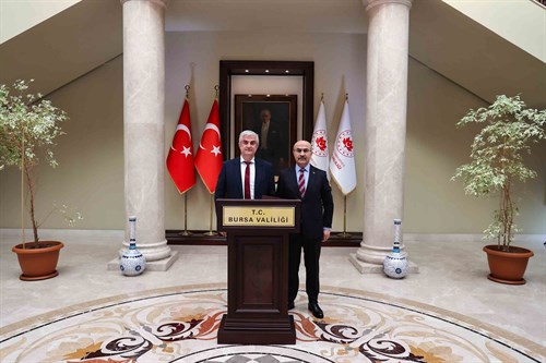 Danimarka Ankara Büyükelçisi Danny Annan'dan Vali Demirtaş'a Ziyaret