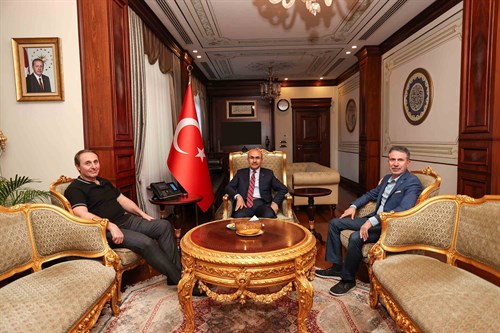 Başbakanlık Eski Müsteşar Yardımcısı Kontoğlu'ndan Vali Demirtaş'a Ziyaret