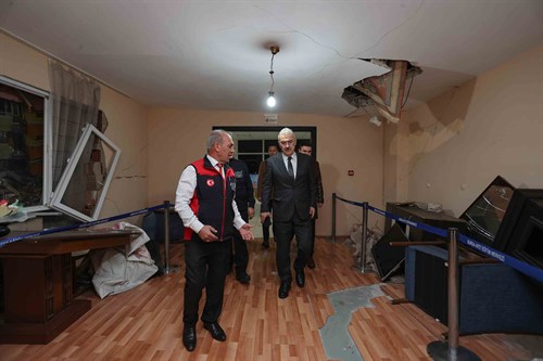 Vali Ayyıldız'dan AFAD'a Ziyaret