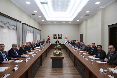 Vali Ayyıldız, İki Toplantıya Başkanlık Etti