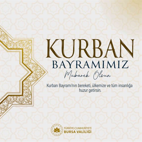 Vali Erol Ayyıldız'ın "Kurban Bayramı" Mesajı